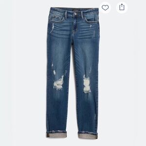 Judy Blue Distressed Blue Jeans